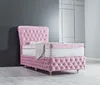 SWEET Polsterbett  120x200  - Farbe: Pink - Set:  Produktbild-Vorschau 4