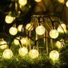 Girlanda Solarna Wisząca Świetlna LED Ogrodowa Lampki x20 Podgląd zdjęcia produktu 6