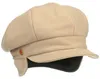 Mayser 8-teilige Ballonmütze Camilla Plus mit Ohrenklappen in beige