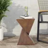 Tavolini WISFOR tavolini da caffè in cemento chiaro, tavolo Anteprima dell’immagine prodotto 4