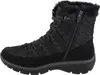 A side view of a black winter boot. Produktbild-Vorschau