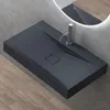 A modern bathroom sink with a sleek design. Produktbild-Vorschau