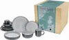 A set of tableware is displayed in front of its packaging. Náhľad obrázku produktu