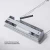 A close-up view of the internal components of a linear LED pendant lamp, showing its mounting bracket and wiring. Produktbild-Vorschau
