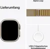 Apple Watch Ultra 2 (2024) Titan Natur Alpine Loop Mandel M Produktbild-Vorschau 10
