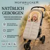 Hofbrucker Lammfell-Fußsäckchen Leni für Babyschale und Produktbild-Vorschau 5