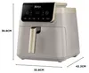 Ninja Air Fryer Heißluftfritteuse MAX PRO, 6,2L Airfryer Produktbild-Vorschau 2