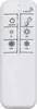 A white remote control with buttons for a light. Podgląd zdjęcia produktu