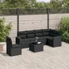 7-tlg. Garten-Lounge-Set, modulares Outdoor-Sofa mit Tisch, Produktbild-Vorschau 2