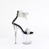 FLAMINGO-827RS Damen Sandale von Pleaser, Transparent Produktbild-Vorschau 5