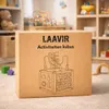 Laavir Houten Activiteitenkubus Baby Mintgroen - Educatief Productafbeelding-voorbeeld 11