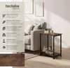 Table d’appoint Yonkers 38,5x30x51,5cm - Bois foncé Voir les images du produit 2