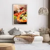 Gerahmtes Poster - Rahmen in heller Eiche - Pizza Essen Produktbild-Vorschau 7