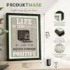 Wandbild Bilderrahmen Kamera Typografie Spruch Bild Produktbild-Vorschau 5