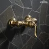 PaulGurkes Gold Duscharmatur Aufputz Retro Nostalgie Produktbild-Vorschau 5