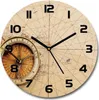 Wanduhr aus Glas 30fi Glasbild Glasuhr Gehärtetes Glas - Produktbild-Vorschau 1