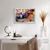 Gerahmtes Poster - Weißer Rahmen - Abstraktion modern - Produktbild-Vorschau 6
