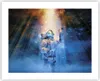 Poster - Poster ohne Rahmen - Astronaut Licht Kosmos - Produktbild-Vorschau 1