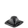 A black roof flashing is shown against a white background. Podgląd zdjęcia produktu