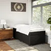 Boxspringbett mit Matratze Schwarz 90x190 cm Kunstleder Produktbild-Vorschau 3