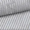 A close-up view of gray corduroy fabric. Produktbild-Vorschau