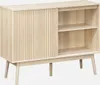 sweeek - Anrichte mit Holzdekor 115 cm - Holzfarben Produktbild-Vorschau 3