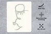 MuchoWow® Mauspad Mousepad Grün - Abstrakt - Figur - Formen Produktbild-Vorschau 2