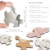 Vemkel Holzpuzzle "Bauernhoftiere" Produktbild-Vorschau 3