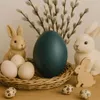 Echtes Emu Ei Natur 13 cm – ausgeblasenes Deko Ei Produktbild-Vorschau 4