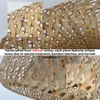 Kulatá závěsná lampa z proutí a bambusu Ø38 cm x 20 cm - Náhled obrázku produktu 6