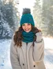 Cappello a maglia da donna Vivisence - cappello con pompon Anteprima dell’immagine prodotto 6