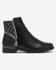 Royalfashion Schwarz Damenstiefel a'la sztyblety Orlaa, Produktbild-Vorschau 3