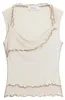 Beiges Damen-Tanktop mit U-Boot-Ausschnitt und Produktbild-Vorschau 6