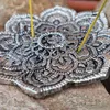 Räucherstäbchenhalter Blume Metall silber Produktbild-Vorschau 9