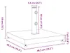 VidaXL 368675, Silber Produktbild-Vorschau 8