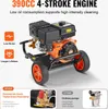 Benzínová tlaková umývačka 4400PSI 15L/min 2,6GPM so sadou Náhľad obrázku produktu 3