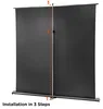 Celexon 1091785, Manuell, 156 cm, 117 cm, 4:3, Schwarz, Produktbild-Vorschau 4