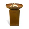 MOODZ Podstavec z oceli Corten 45x45x80 cm Náhled obrázku produktu 5