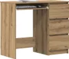 vidaXL Artisan dubový stůl 90x45x76 cm materiál na bázi Náhled obrázku produktu 1
