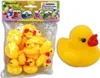 paperelle da bagno giallo 12 pezzi 3 cm Anteprima dell’immagine prodotto 1