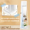 NAIZY zrcadlová skříňka na šperky 360° otočná skříňka na Náhled obrázku produktu 3