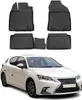 2010-2021 Lexus CT 200H tappetini TPE nero 4 pz Anteprima dell’immagine prodotto 1