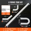 VEVOR Auspuff-Set, 16-teilig, DIY-Universal-Auspuff, Produktbild-Vorschau 3