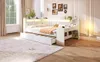 Tweepersoonsbed 140x200 cm met bureau en 2 laden, Productafbeelding-voorbeeld 9