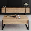 Skye Decor, Luxe - Atlantic Pine, Black, mobile TV, pino Anteprima dell’immagine prodotto 3