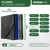 Plandeka Strong 2x8 m, 200 g/m, plandeka, antracyt, z Podgląd zdjęcia produktu 3