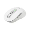 A white wireless mouse with gray accents is shown against a white background. Anteprima dell’immagine prodotto