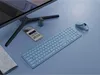 Rapoo 9850M Tastatur Maus enthalten RF Wireless + Bluetooth Produktbild-Vorschau 4
