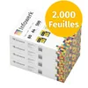 Infowerk Papier d'impression Papier de copie 2000 feuilles Voir les images du produit 1