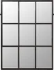 Spiegel TILBURG antik braun Fenster 70x90cm Wandspiegel Produktbild-Vorschau 1